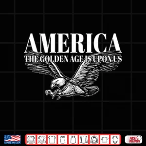 Design Charlie Kirk America The Golden Age Is Upon Us Shirt