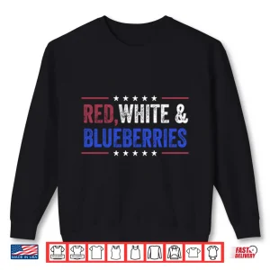 Sweatshirt Charlie Kirk Red White And Blueberries Shirt