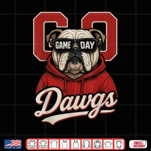 Design Bulldogs Graphic Go Dawg Shirt