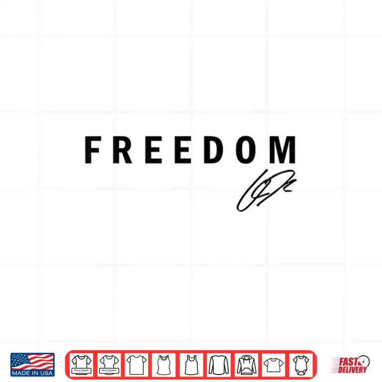 Design Freedom C.K Shirt Simple Bold Typography Shirt
