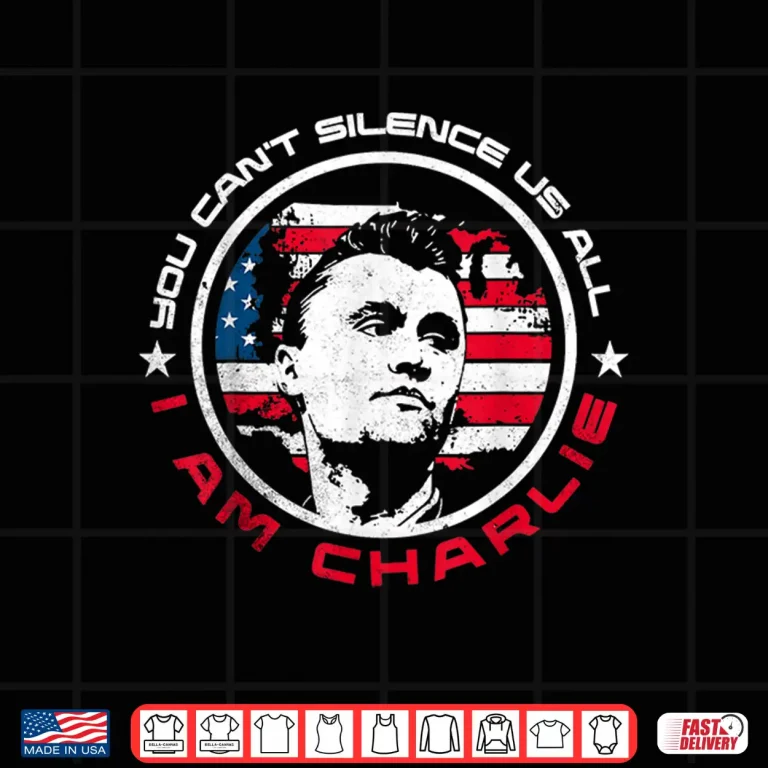 Design You Cant Silence Us All Charlie Tribute Shirt