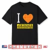I Love Jesus Waffle Heart Funny Christian Shirt