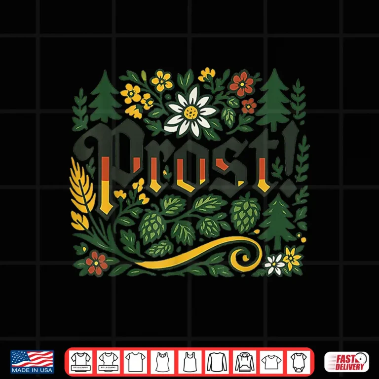 Design Oktoberfest Drinking Vintage German Prost Shirt