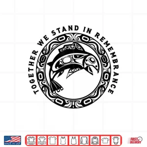 Design Orange Unity Day Every Child Counts Native American Shirt