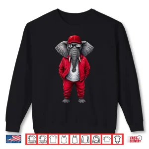 Sweatshirt Vintage State of Alabama Elephant Lovers Shirt
