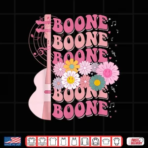 Design Girl Retro Boone Groovy Flower 80s Shirt