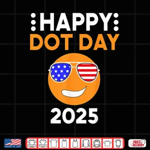 Design Happy Dot Day 2025 Boys Polka Dot Shirt