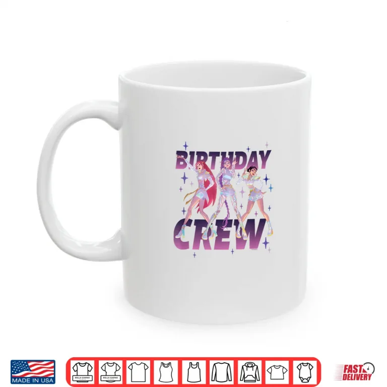 Mug Kpop Demon HUNTRIX Birthday Crew Shirt
