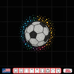 Design Polka Dot Soccer Funny Dot Day Shirt