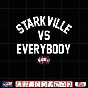 Design Mississippi State Bulldogs Starkville Vs Everybody Shirt