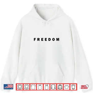 Hoodie Charlie Kirk Freedom Shirt