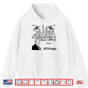 Hoodie Chipocalypse Now Chicago Department of War Trump Shirt