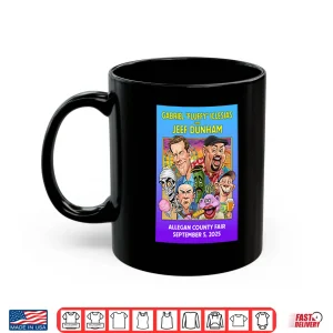 Mug Gabriel Fluffy Iglesias And Jeff Dunham Allegan County Fair Sep 5 2025 Shirt