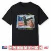 Land Of The Free Home Of The Brave America Flag Shirt
