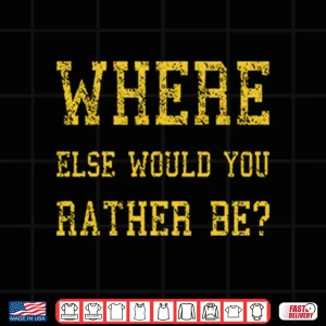 Design Minnesota Vikings Where Else Would You Rather Be Shirt