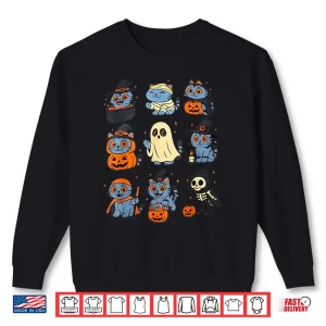 Sweatshirt Derpy Tiger and Sussie Bird KPop Demon Hunters Halloween Shirt