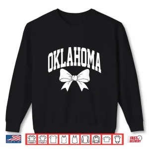 Sweatshirt Oklahoma Cute Bow Shirt
