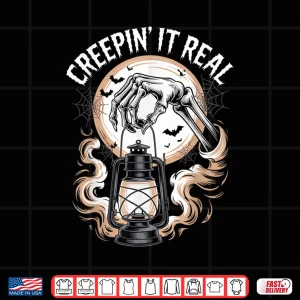 Design Creepin It Real Gothic Halloween Shirt