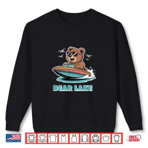 Sweatshirt Cute Bear Lake Utah and Idaho Shirt