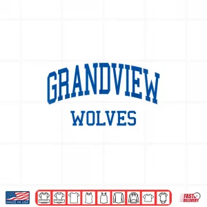Design Grandview High School HS Aurora CO Retro Shirt