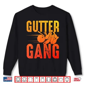 Sweatshirt Gutter Gang Bowling Team Shirt