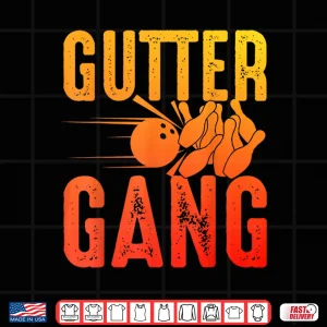 Design Gutter Gang Bowling Team Shirt