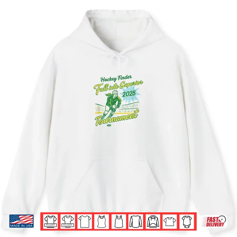 Hoodie Hockey Finder Fall into Superior Shirt