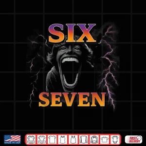 Design 67 Six Seven Bootleg 6 7 Meme Design Funny 6 7 Shirt