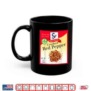 Mug Crushed Red Pepper Spice Group Costume Family Matching Shirt
