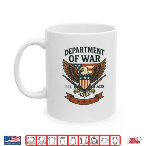 Mug Department of War Established 2025 DOW Shirt 1