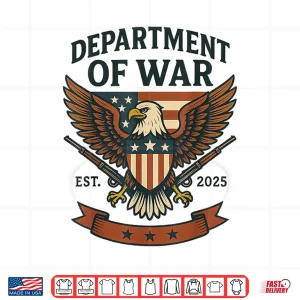 Design Department of War Established 2025 DOW Shirt 1