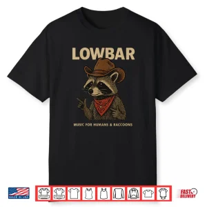 Lowbar Fingergun Raccoon Shirt