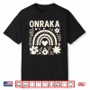 Onraka Bright Orange Rainbow Spirit Shirt