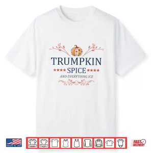 Trumpkin Spice And Everything Ice Women’S Halloween Pumpkin Shirt
