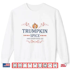 Sweatshirt Trumpkin Spice and Everything ICE Womens Halloween Pumpkin Shirt