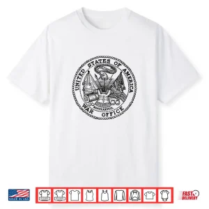 United States Of America War Office War Department Shirt