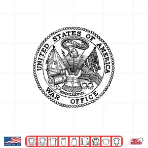 Design United States of America War Office War Department Shirt 1