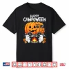 Happy Camp O Ween Halloween Camping Ghosts And Campfires Shirt