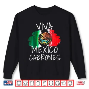 Sweatshirt Viva Mexico Mexican Independence Day 15 September Cinco Mayo Shirt
