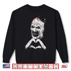 Sweatshirt Art The Clown Halloween Shirt