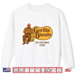 Sweatshirt Cracker Barrel Gorilla Biscuits Old Foolywang Store Shirt