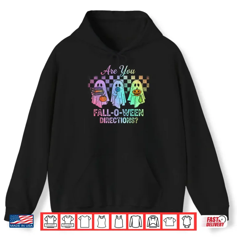 Hoodie Are You Fall O Ween Directions Teacher Halloween Shirt 1