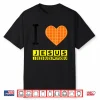 I Love Jesus Waffle Heart Funny Christian Breakfast Shirt