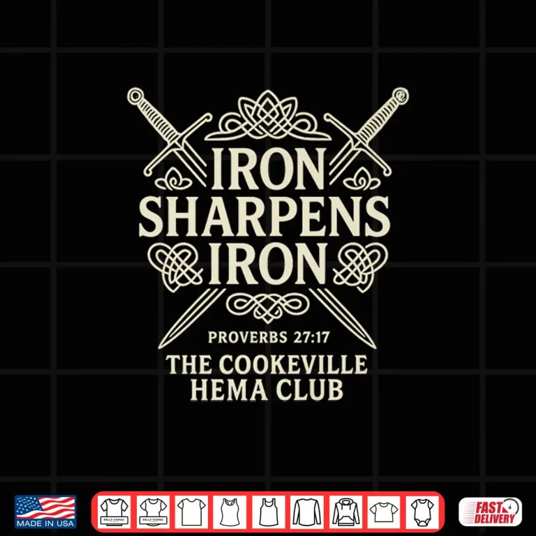 Design Iron Sharpens Iron Proverbs 2717 Hema Shirt
