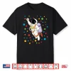 Happy Dot Day Astronaut Colorful Polka Dots Shirt