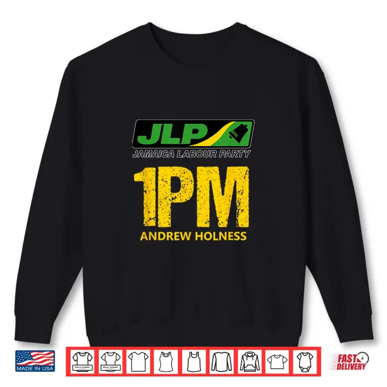 Sweatshirt JLP 1PM Holness Jamrock Political Shirt