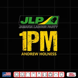 Design JLP 1PM Holness Jamrock Political Shirt