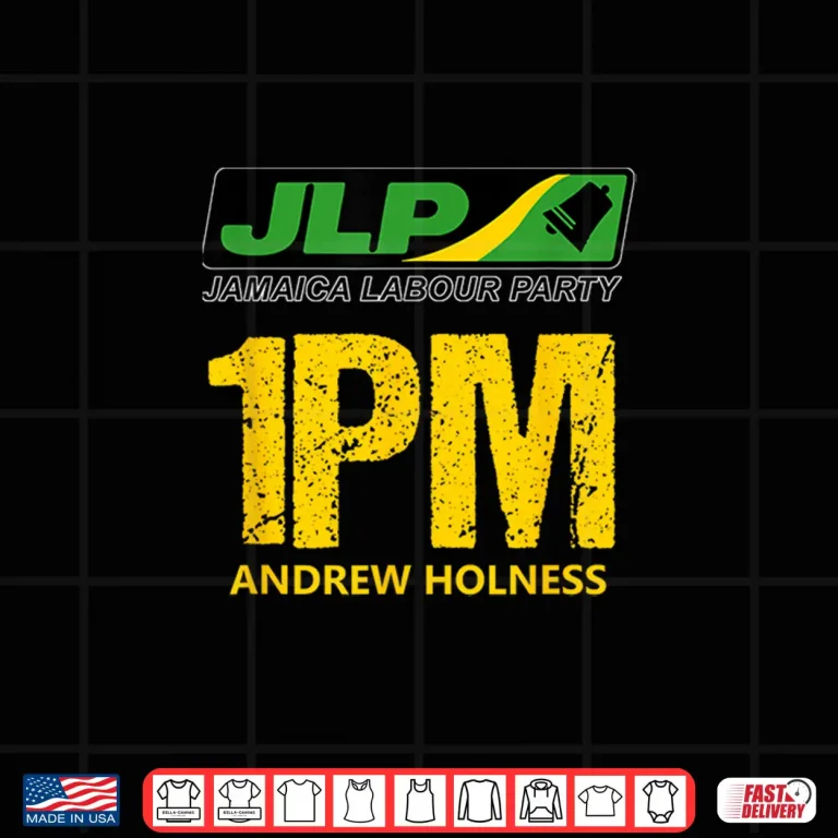 Design JLP 1PM Holness Jamrock Political Shirt