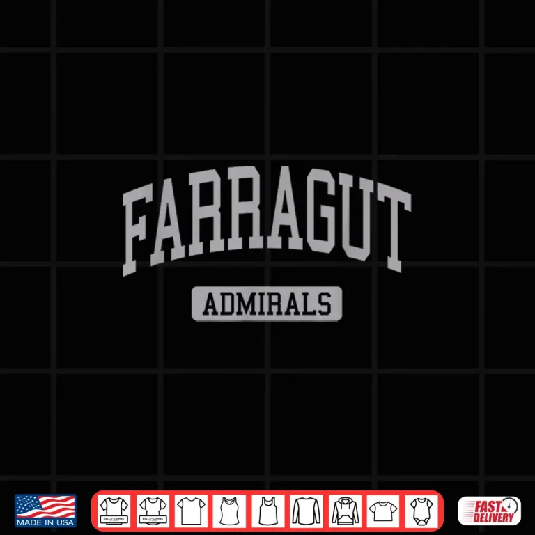 Design Farragut High School HS Knoxville TN Varsity Sports Shirt