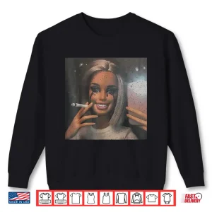 Sweatshirt Doll Face Selfie Meme Shirt